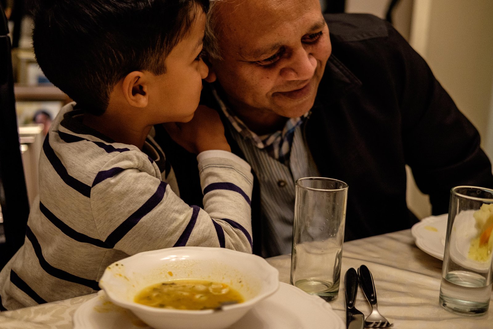 Community life continuing through a Cape Town Ramadan evening