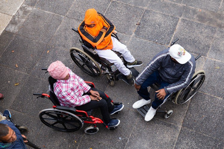 Wheelchair users making the case for accessible public transport