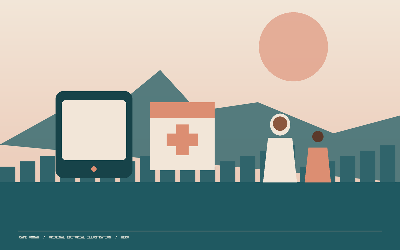 A patient navigating a digital clinic booking
